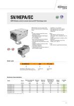 SV/FILTER/EC SV/HEPA/EC-11