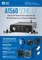 A1560 Sonic-LF - Universal OEM Ultrasonic Pulser-Receiver Unit with WiFi Data Interface for Low-Frequency UT applications - 1