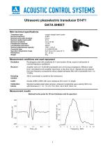 D1471 – normal-beam dual-crystal transducer 4 MHz