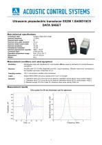 S5280 – angle-beam transducer 1,8 MHz / 60° - 1