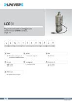 LCG50_Pneumatic retractable locating pin unit conforming to CNOMO standard, single rod-1