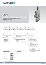 LCJ50_Pneumatic retractable locating pin unit, higher traction force,  single rod-1