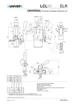 LCL50_Retractable locating pin unit with hand lever, single rod-10