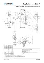 LCL50_Retractable locating pin unit with hand lever, single rod-11