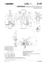 LCL50_Retractable locating pin unit with hand lever, single rod-8