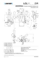 LCL50_Retractable locating pin unit with hand lever, single rod-9