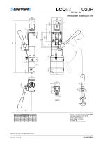 LCQ36_Pneumatic retractable locating pin unit with hand lever,  single rod-3