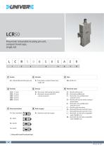 LCR50_Pneumatic retractable locating pin unit, compact hand-caps, single rod-1