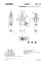 LCR50_Pneumatic retractable locating pin unit, compact hand-caps, single rod-2