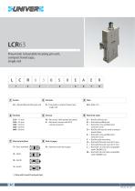 LCR63_Pneumatic retractable locating pin unit, compact hand-caps, single rod-1