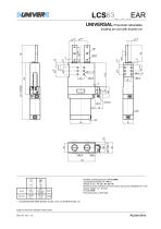 LCS63_Pneumatic retractable locating pin unit, compact hand-caps,  double rod-2