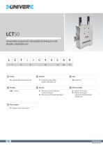 LCT50_Irreversible pneumatic retractable locating pin unit, double orientable rod-1