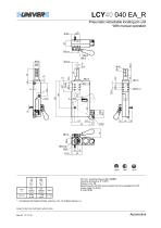 LCY40_Irreversible pneumatic retractable locating pin unit with hand lever,  single rod-2