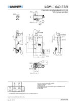 LCY40_Irreversible pneumatic retractable locating pin unit with hand lever,  single rod-3