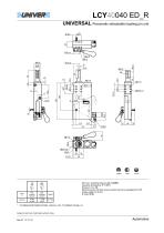 LCY40_Irreversible pneumatic retractable locating pin unit with hand lever,  single rod-5