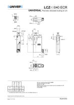 LCZ40_Irreversible pneumatic retractable locating pin unit, single rod-4