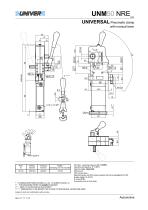 UNM50_UNIVERSAL Power clamps with hand lever conforming to NAAMS Standard-4