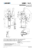 UNM63_UNIVERSAL Power clamps with hand lever conforming to NAAMS Standard-3