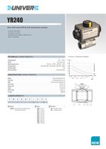 YR_Pneumatic rotary actuator for the automation process -4