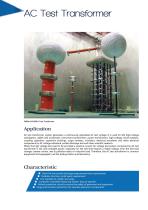 AC Test Transformer - 2