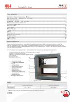 CU4 Rectangular fire damper - 2