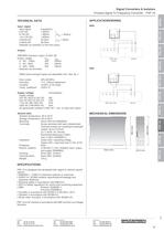 PX Signal Conditioners Data Sheet-15