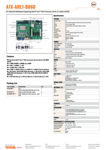 ATX-ARL1-B860_Datasheet