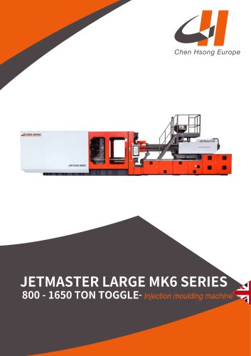JETMASTER LARGE MK6 SERIES 800 - 1650 TON TOGGLE- Injection mou/ding machine