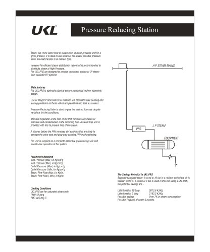 Pressure Reducing Station