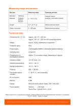 Multitec® 410 - Multiple gas warning device with catalytic sensor and nonae certfication-2