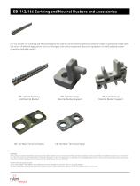 EB-142/166 Earthing and Neutral Busbars and Accessories - 1