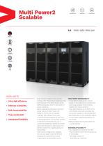 On-line UPS - Multi Power2 Scalable - RIELLO UPS - three-phase / with ...