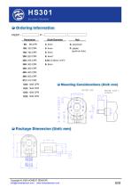 HS301 Datasheet - HONEST SENSOR Corp. Taiwan - PDF Catalogs | Technical ...
