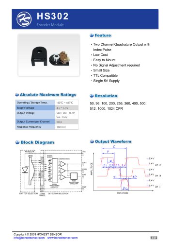 HS302 Datasheet