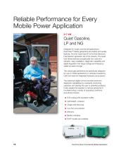 COMMERCIAL MOBILE GENERATORS Innovative Reliability for Innovative Reliability for - 12