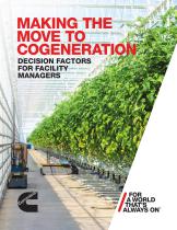 MAKING THE MOVE TO COGENERATION - 1