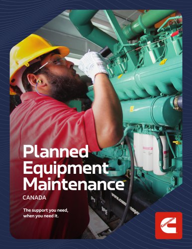 Planned Equipment Maintenance