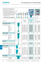 Socket outlet combinations, free standing units, suspension-type combinations, stainless steel distribution cabinets-9