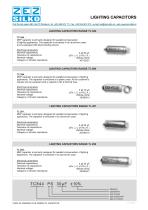 Motor and lighting capacitors - 2