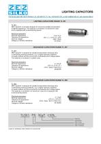 Motor and lighting capacitors - 3