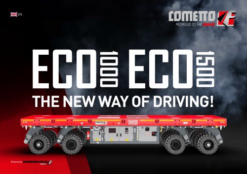 Cometto Eco1000/Eco1500 - The new way of driving!