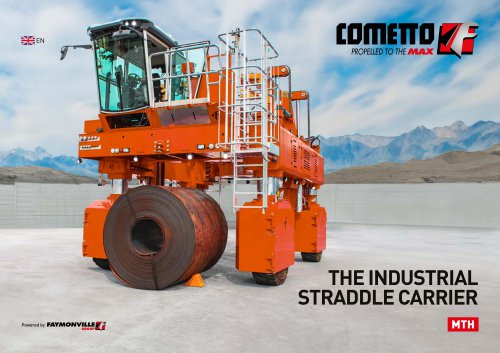Cometto MTH - The industrial straddle carrier