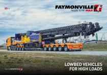 Faymonville - Lowbed vehicles for high loads (MegaMAX, GigaMAX, VarioMAX)