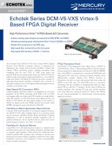 Echotek Series DCM-V5-VXS Virtex-5 Based FPGA Digital Receiver - 1