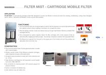 Cartridges moble filter FILTER MIST-1