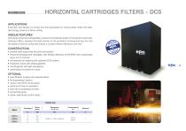 Horizontal cartirdges filter DCS-1
