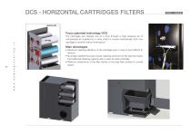 Horizontal cartirdges filter DCS-2