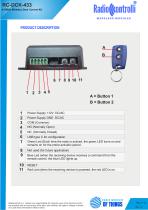 433MHz Wireless Door Control kit DATASHEET-3