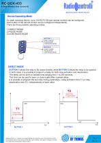 433MHz Wireless Door Control kit DATASHEET-4
