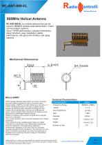 868MHz Helical Antenna - 1